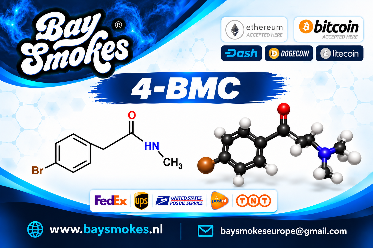 Buy 4-BMC in Europe